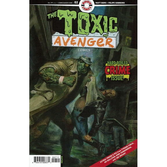 Toxic Avenger Comics #2A VF ; Ahoy Comic Book