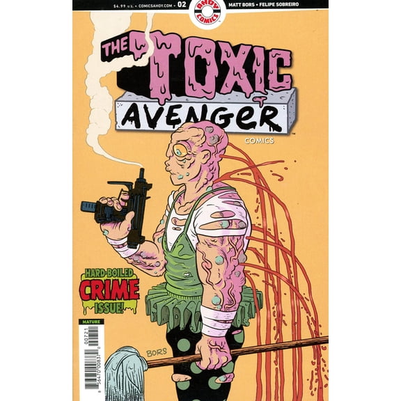 Toxic Avenger Comics #2B VF ; Ahoy Comic Book