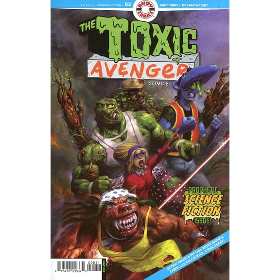 Toxic Avenger Comics #3A VF ; Ahoy Comic Book