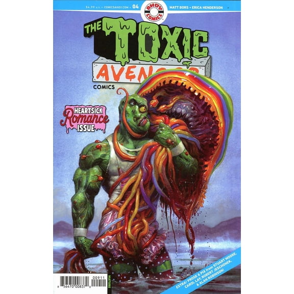 Toxic Avenger Comics #4A VF ; Ahoy Comic Book