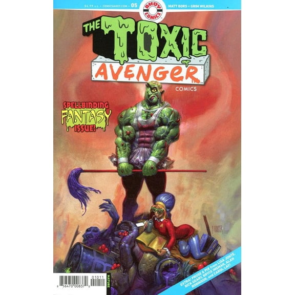 Toxic Avenger Comics #5A VF ; Ahoy Comic Book