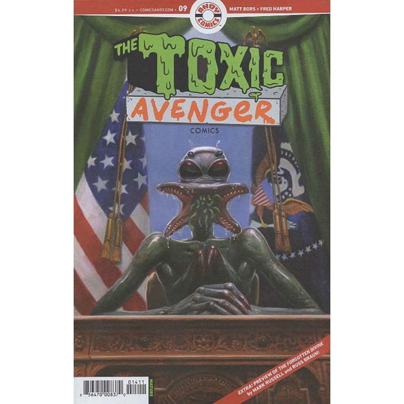 Toxic Avenger Comics #9 VF ; Ahoy Comic Book
