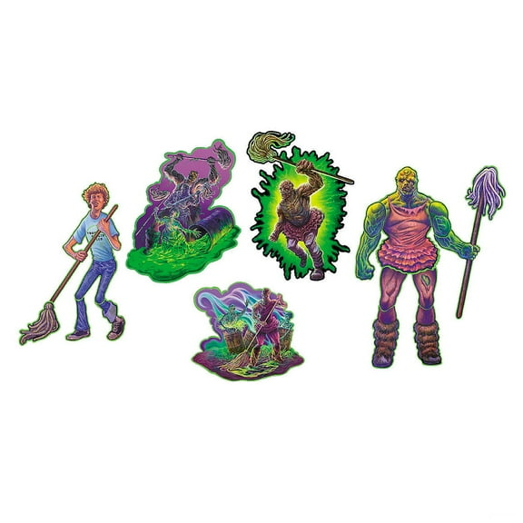 The Toxic Avenger Cutout Wall Decoration Set - One Size