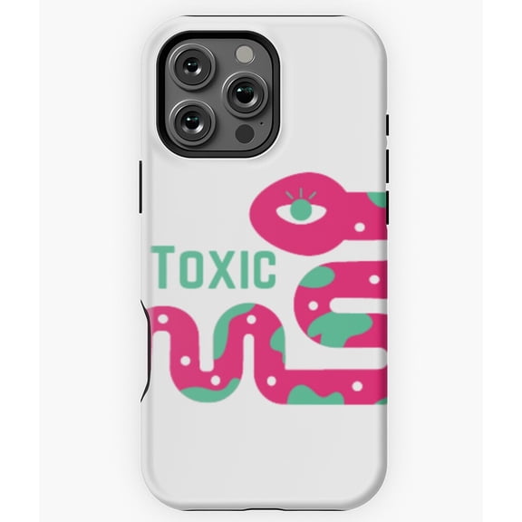 Toxic Cobra Snake Graphic Design N6677 Phone Case for iPhone 17 16 15 14 13 12 11 Pro Max