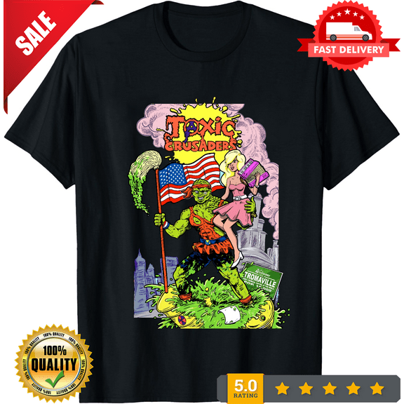 Toxic Crusaders S to 5XL Made in the USA T-Shirt, LIMITED EDITION-TH65646