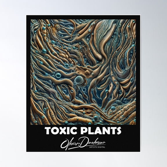Toxic Plant 82 Poster Wall Art, Modern Wall Decor For Living Room Bedroom, 12x18 UNFRAMED