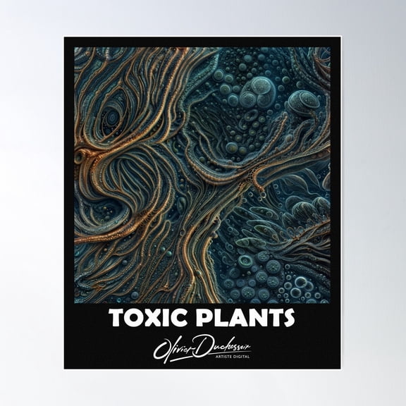 Toxic Plant 86 Poster Wall Art, Modern Wall Decor For Living Room Bedroom, 8x12 UNFRAMED