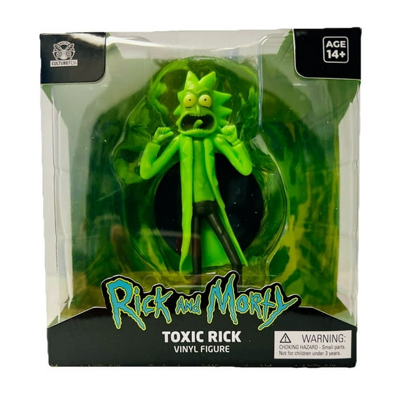 Toxic Rick Rick and Morty Vinyl Figure 4.5" Collectible Culture Fly
