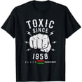 thumbnail image 1 of Toxic Since 1958 - Black Masculinity Pride T-Shirt, 1 of 3