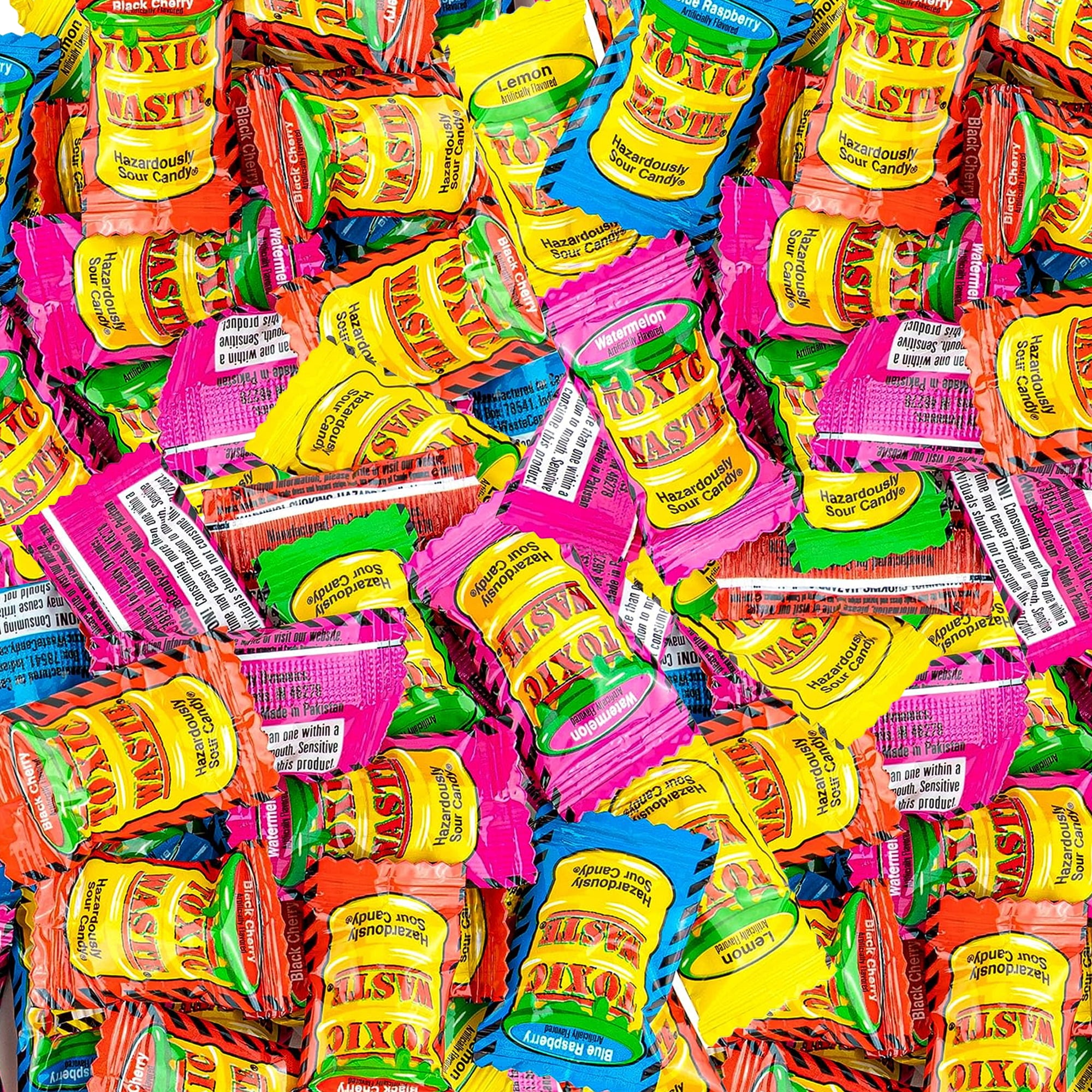 Toxic Waste Candy Bulk 1LB Bag of Sour Candy Variety Pack, Super