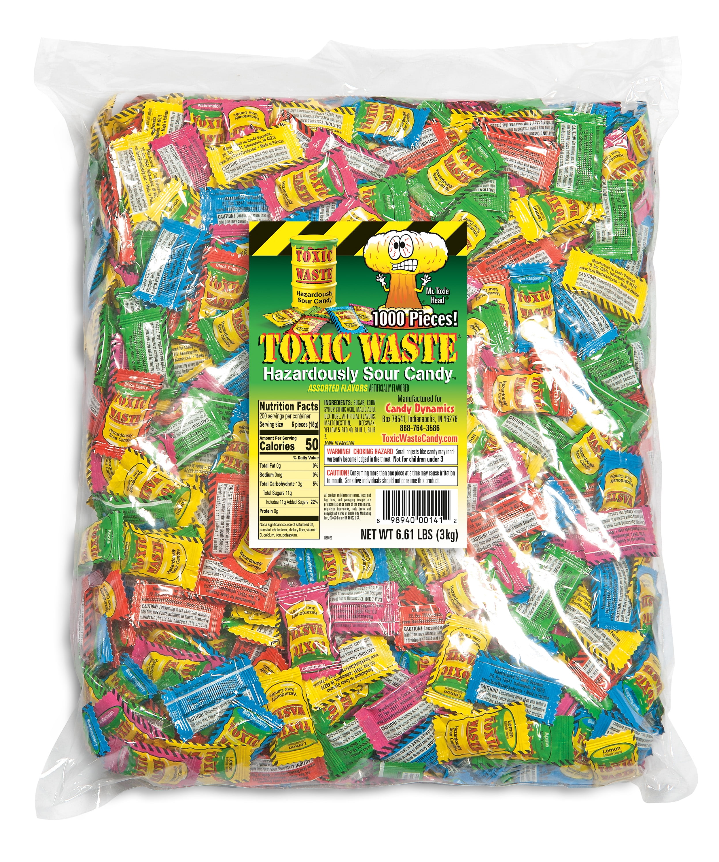 Toxic Waste Hazardously Sour Candy