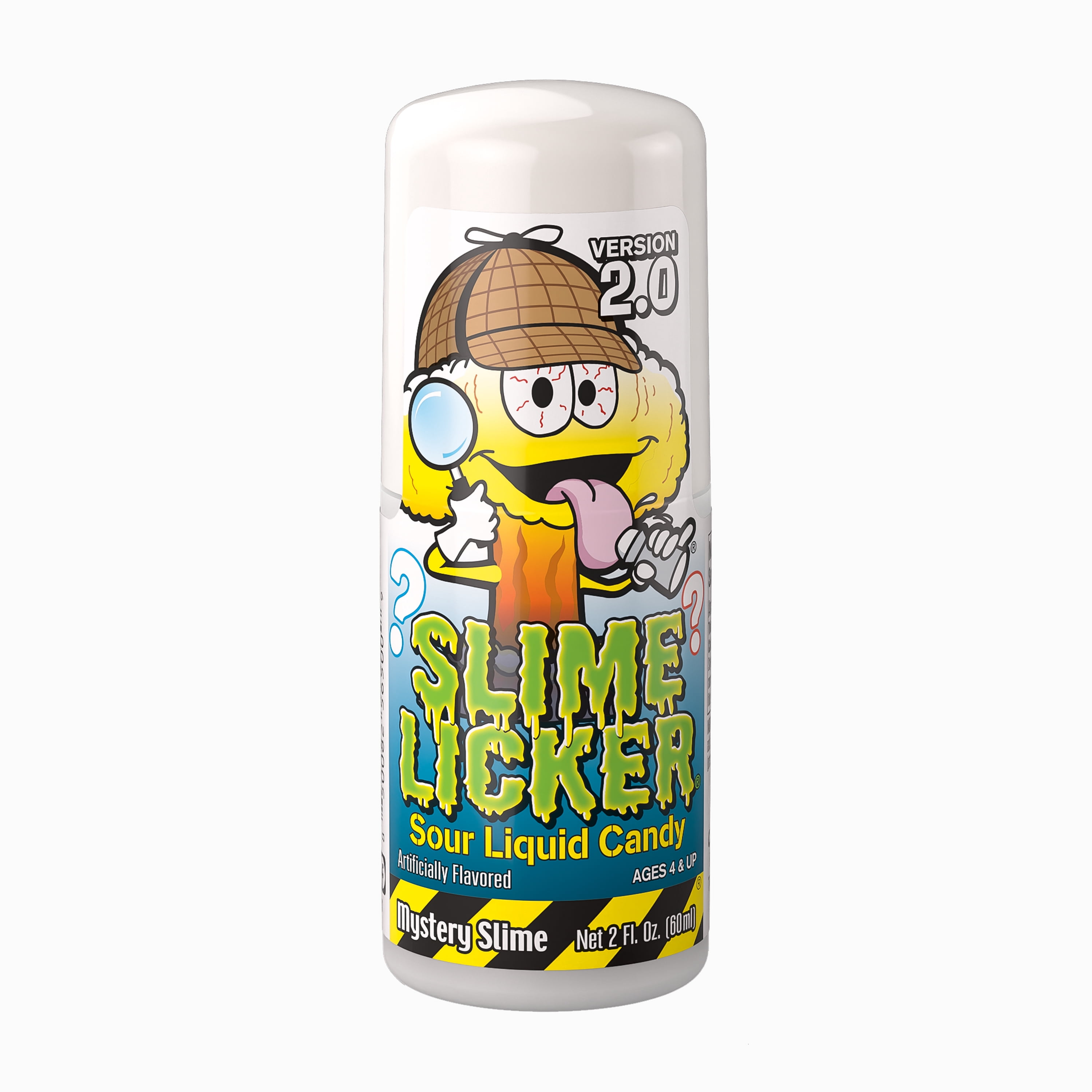 Toxic Waste Slime Licker 2.0, Mystery Flavor, Liquid Candy, 2 Fl. Oz. Bottle