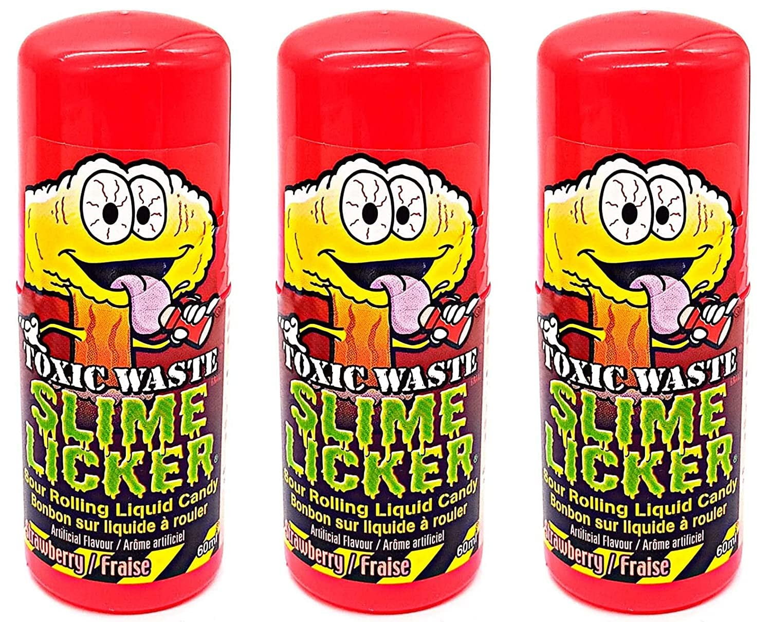 Toxic Waste Slime Licker Sour Rolling Liquid Candy, Assorted - Shop Candy  at H-E-B