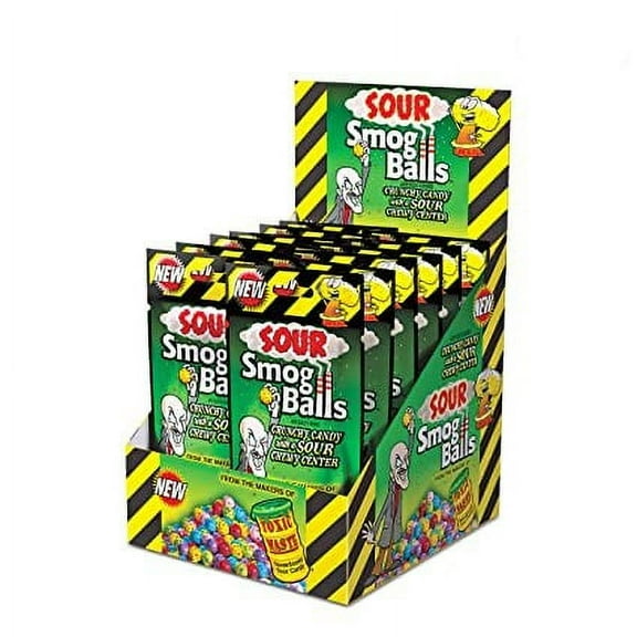 Toxic Waste Sour Smog Balls 3 oz. Bag