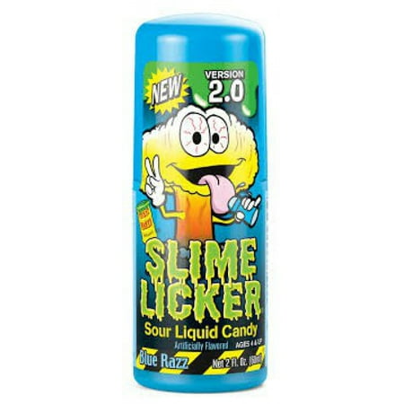 Toxic Waste Version 2 Blue Razz Sour Rolling Liquid Candy