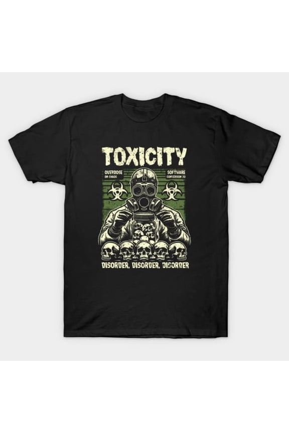 Toxicity Funny System Of A Down Nu Metal Band Retro 2000s Music Album Unisex T-Shirt U004, Sizes up to 5XL
