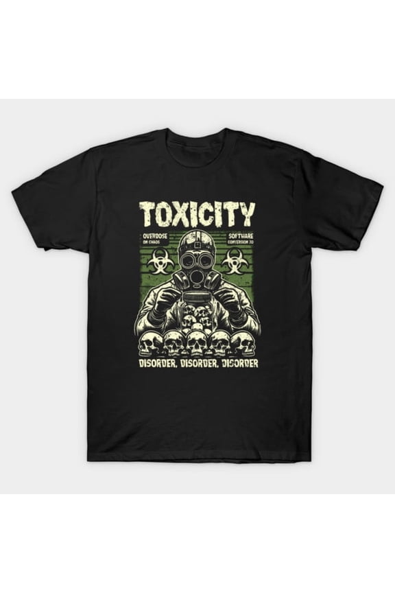 Toxicity Funny System Of A Down Nu Metal Band Retro 2000s Music Album Unisex T-Shirt U358, Up to 5XL