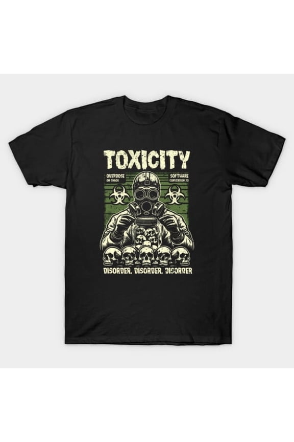 Toxicity Funny System Of Down Nu Metal Album Unisex T-Shirt Y2558, Up to Size 5XL