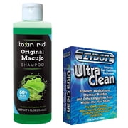Toxin Rid Original Macujo Shampoo & Zydot Ultra Clean Deep Cleanse, All Pollutants, Residual Medications, Nicotine, Alcohol, Chlorine