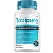 Toxipure Weight Management Capsules, Maximum Strength to Support Healthy & Steady Weight Management, Advanced Formula Toxi Pure Dietary Supplement 60 Capsules