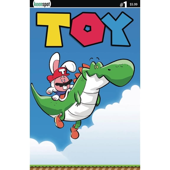 Toy #1 Cvr B Super Mario Parody (Cvr B Super Mario Parody) Keenspot Entertainment Comic Book 2023
