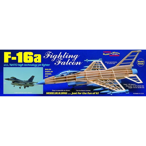 Guillow's F-16 Fighting Falcon Model Kit