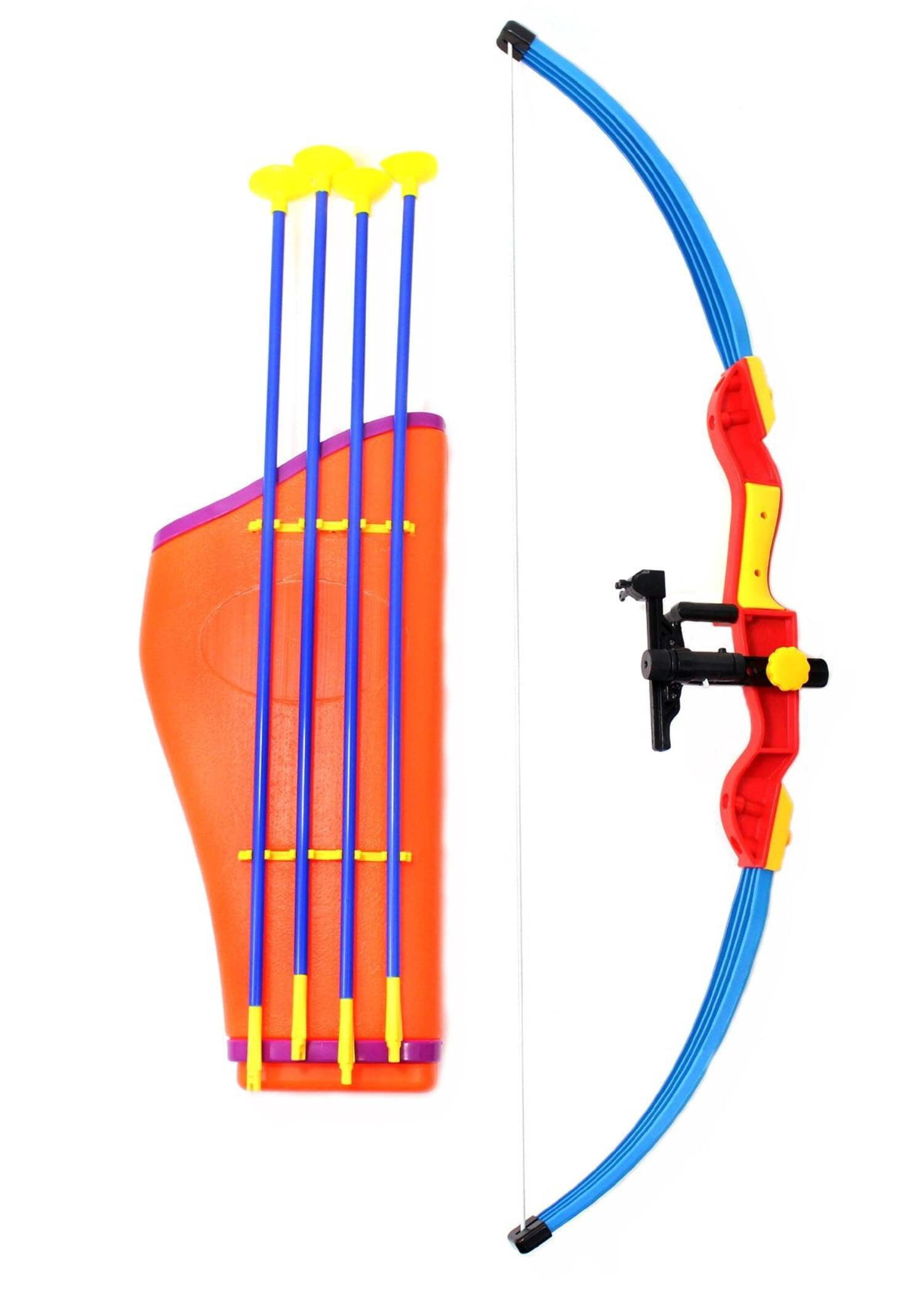 Toy Archery Bow And Arrow Set With Quiver