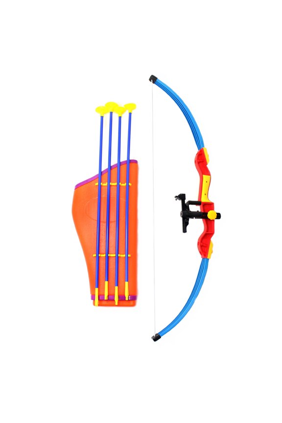 Toy Archery Bow and Arrow Set with Quiver