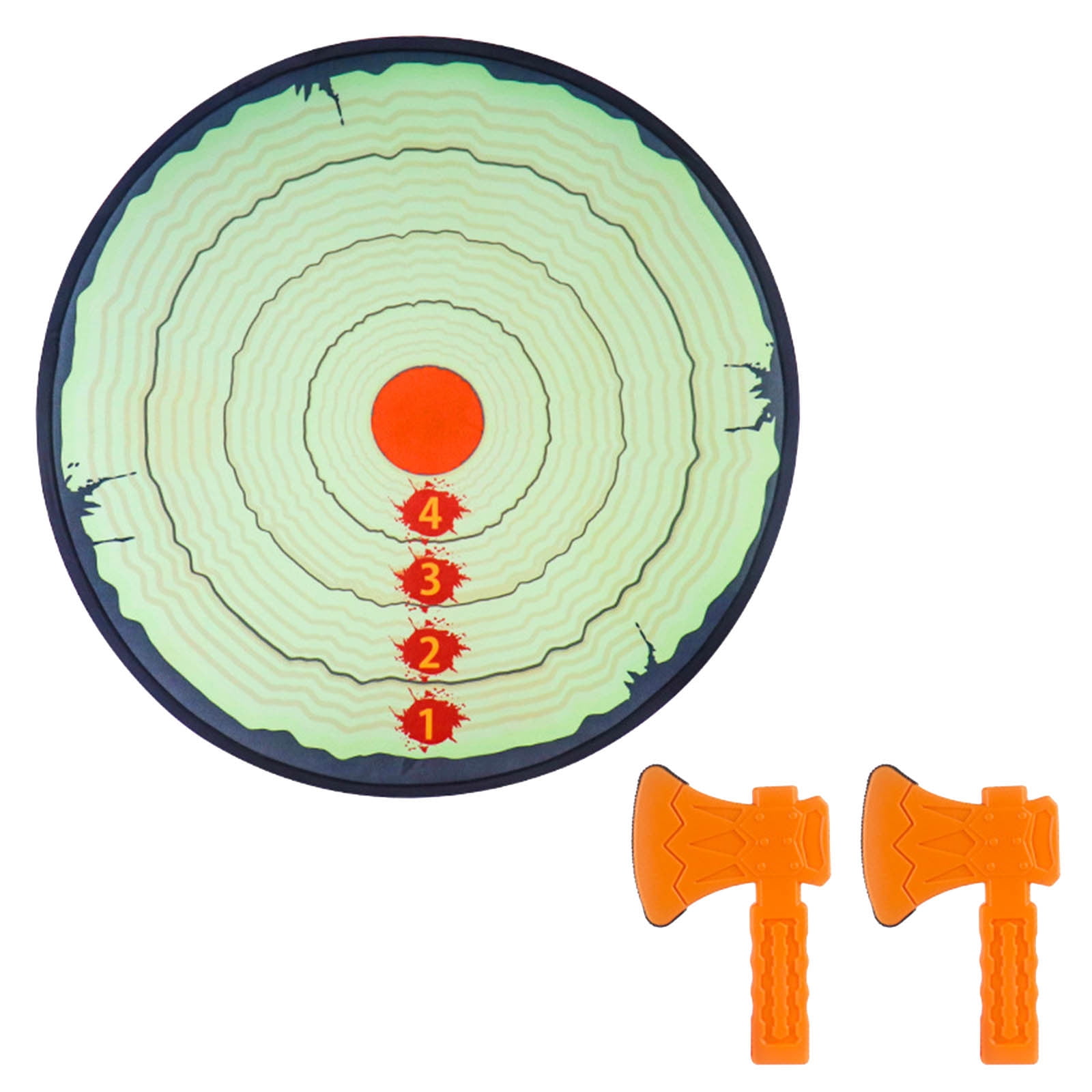 Toy Axe Throwing Game Indoor Target With Foam Axes For Kids And Families
