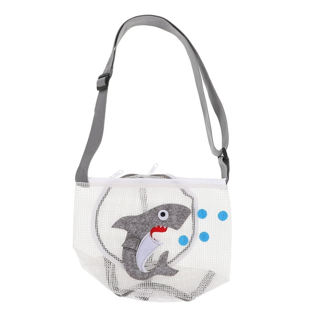 Toy Bag Storage Bags The Tote Bag Shell Pouch Beach Bag for Sand Toys ...