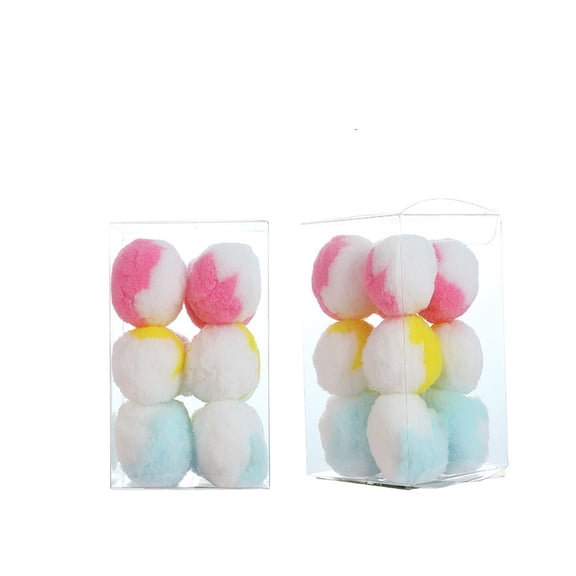 Toy Ball For Cats To Play With, Quiet, Plush, Bouncy, And Chewable; Catsupplies.,Interactive Pet Toys,Gifts for Pets and Pet Lovers(A)