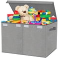 thumbnail image 1 of Toy Box Chest Storage Organizer for Boys Girls - Large Kids Collapsible Toy Bins Container, 1 of 9