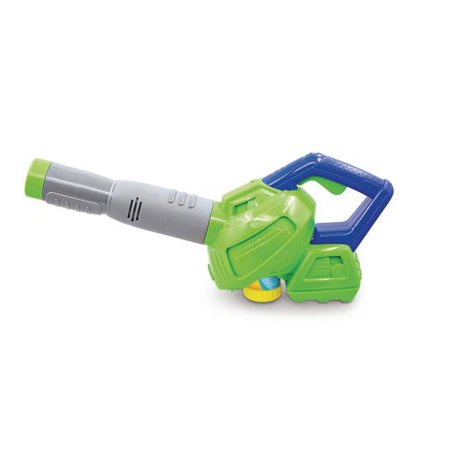 Toy Bubble Leaf Plastic Blower - Green, Blue & Gray