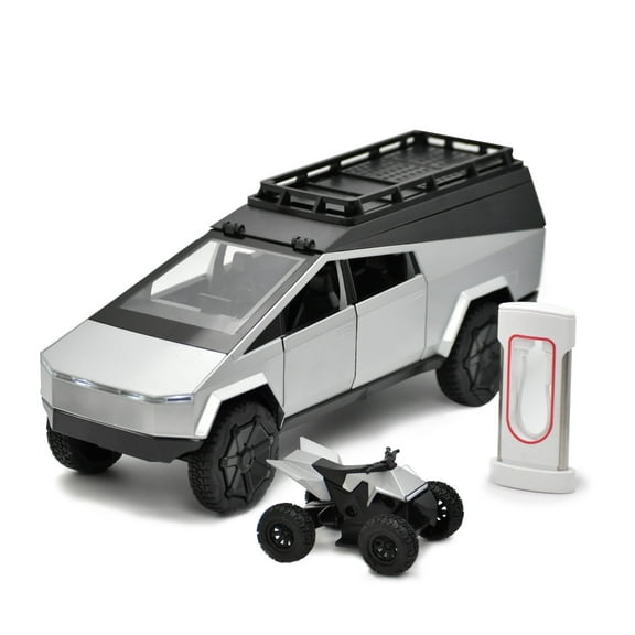 Cyber Outback -Toy Truck with Camper, ATV, and Charging Station