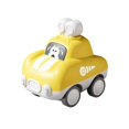 thumbnail image 1 of Toy Car for Toddlers, Cute Yellow Fire Engine Push‑Powered Vehicle, Friction Powered Mini Car Toy, Educational Play Car Gift for Boys Girls, 1 of 5