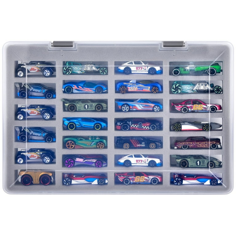 Hot Wheels 100-Car Carrying Case Matchbox Box Storage Kids