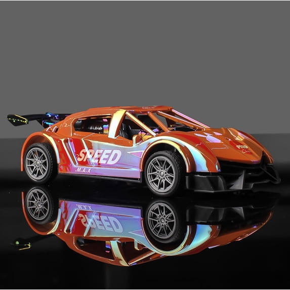Toy Cars, ZzCityTK Inertial Racing Car Model, ABS Plastic Durable Push and Go Toy Vehicle for Kids with Rubber Wheels
