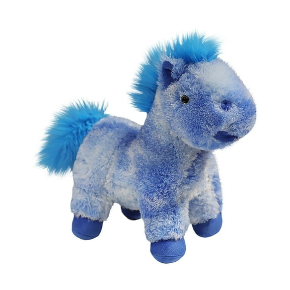 Toy Cartoon Rainbow Horse Toys Zodiac Horse Mascots Ideal Birthday for Boys and Children