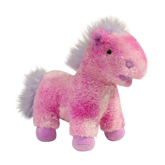 Cartoon Rainbow Horse Toy Zodiac Mascot Birthday for Boys Kids Children