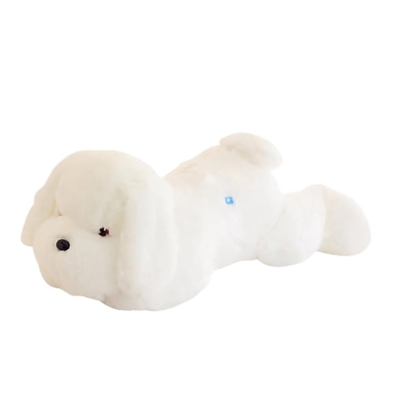 Toy Category Cute LED Light Up Pug Dog Stuffed Animal Toy Adorable Glow In The Dark Soft Pet Figure