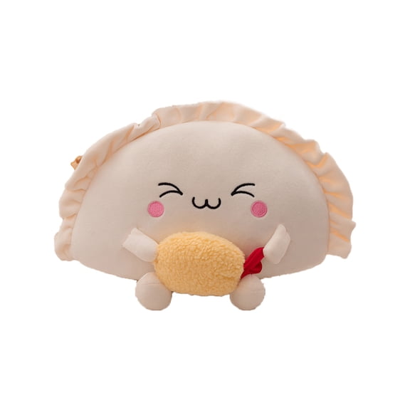 Toy Category Soft Toy Pillow Dumpling Shaped Stuffed Animal Plushie for Kids Home - Indoor Comfort Companion for Ages 3+ -