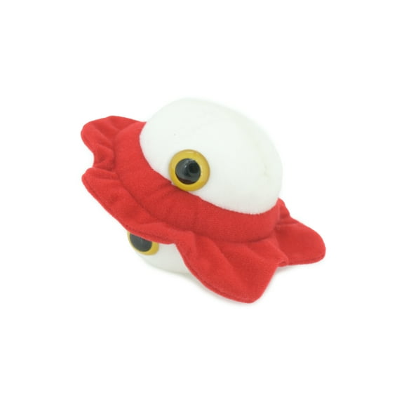 Toy Chickenpox Plushy, Varicella-Zoster virus Stuffed Animal, Plush Design, Educational, Gag Gift, 6" F3412 B323