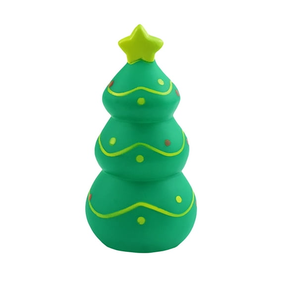 Toy Christmas Puppy Clicker Tree Christmas Teeth-resistant Pet Squeaky Dog for Aggressive Chewers Sounding Toy Christmas Pet Gift Food Plush Chew for Aggressive Chewers Medium Breed Pet for Dogs