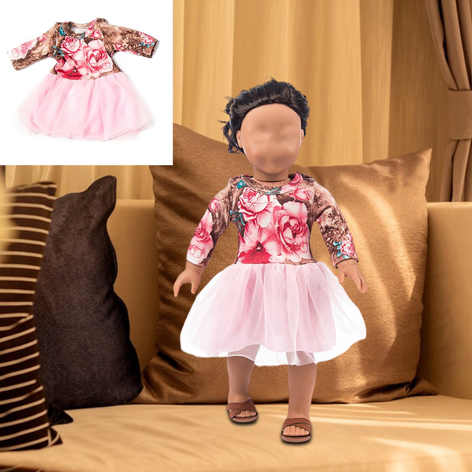 Toy Clearance! Clothes For Baby Dolls 43 Cm Coat 18 Inch Girl Doll Down ...