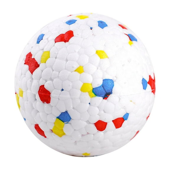 Toy Clearance for Dog, Dog Balls Toys for Aggressive Chewers, Indestructible Bouncy Floating Balls for Dogs to Fetch, Durable Solid Rubber Ball for Training(White)