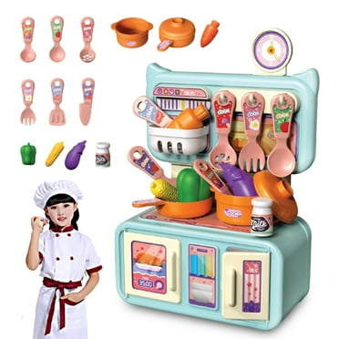 Toy Clearance Feledorashia Children's Mini Simulation Kitchen Tableware Cooking Toys Set Kid's Play House Toys Christmas Birthday Gifts