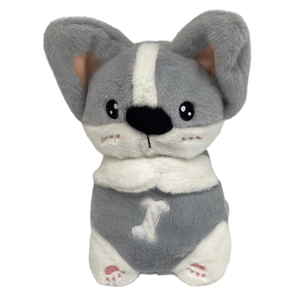 Toy Companion Interactive Breathing Music Light Show Realistic Breath for Stress Indoor Experience Soft Stuffed Animal