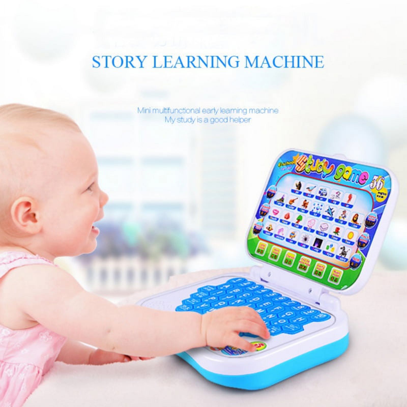 Toy Computer Laptop Tablet Baby Children Educational Learning Machine Toys Electronic Kids Study Game - image 1 of 14