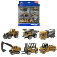 thumbnail image 1 of Toy Construction Vehicles, 1:64 Diecast Construction Trucks for Boys Age 4-7- forklift Excavator Dump Tractor Alloy Toy Cars Kids Play Vehicles for Boys 3-5 6 7 8 Gift Construction Party Supplies, 1 of 6