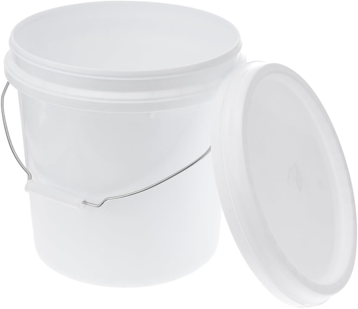 Toy Container Sealed Container Plastic Barrel with Lid 8L Bucket with